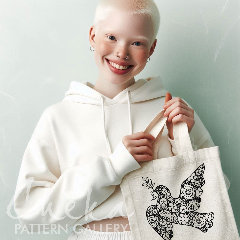 Peace Dove Embroidery, The French knot Pattern, Christian Hand Embroidery, Floral Dove Embroidery, Catholic Hoop Art, Christian Needlework