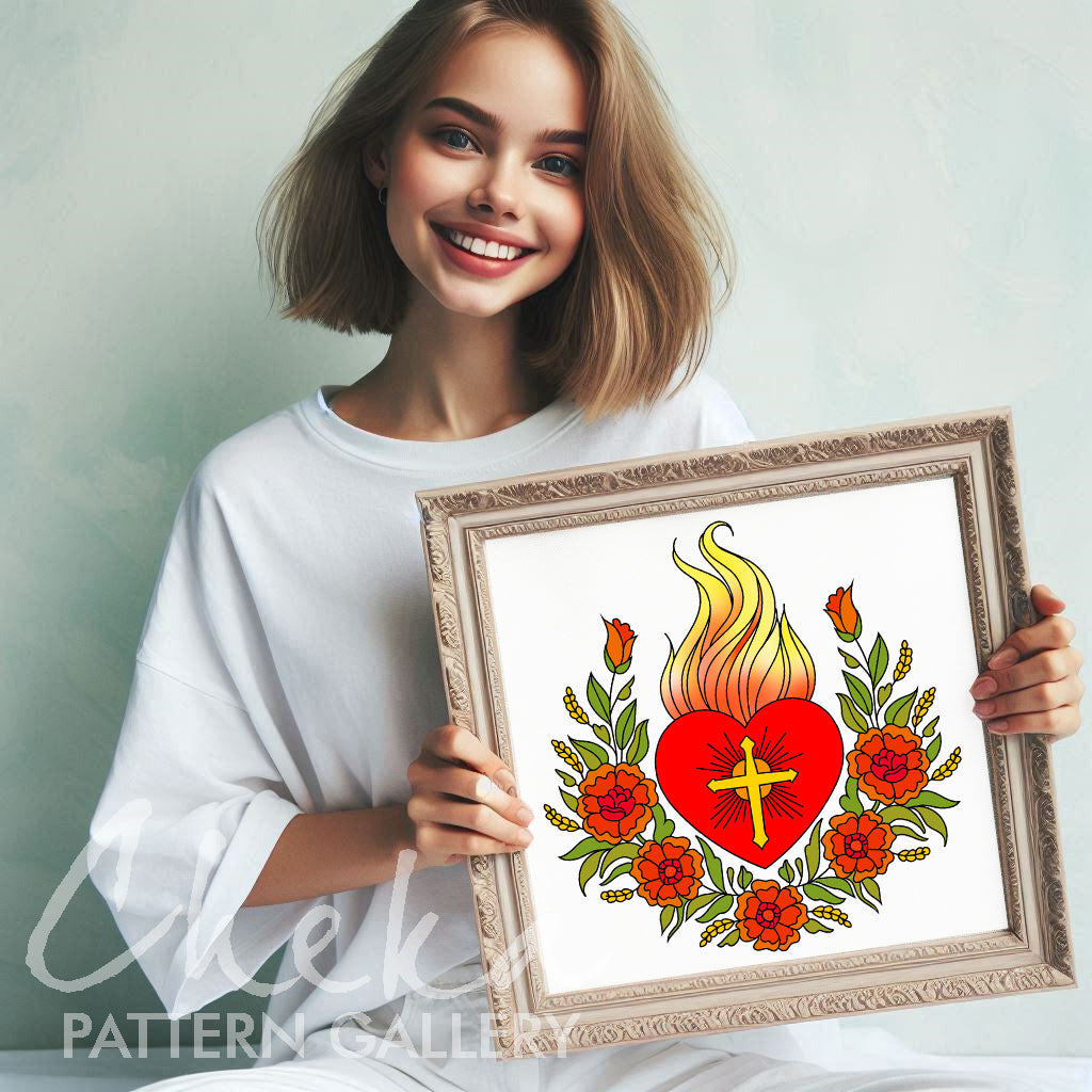 Christian Embroidery, Whole store embroidery bundle. Religious embroidery, Hand embroidery designs and templates PDF. Religious Hoop Art
