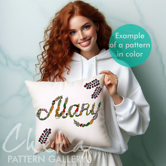 persoalized pillow.Embroidered name, Custom name Embroidery, personalized gift, baby shower gift. Embroidered Mary name, Personalized Embroidery Hoop Art PDF