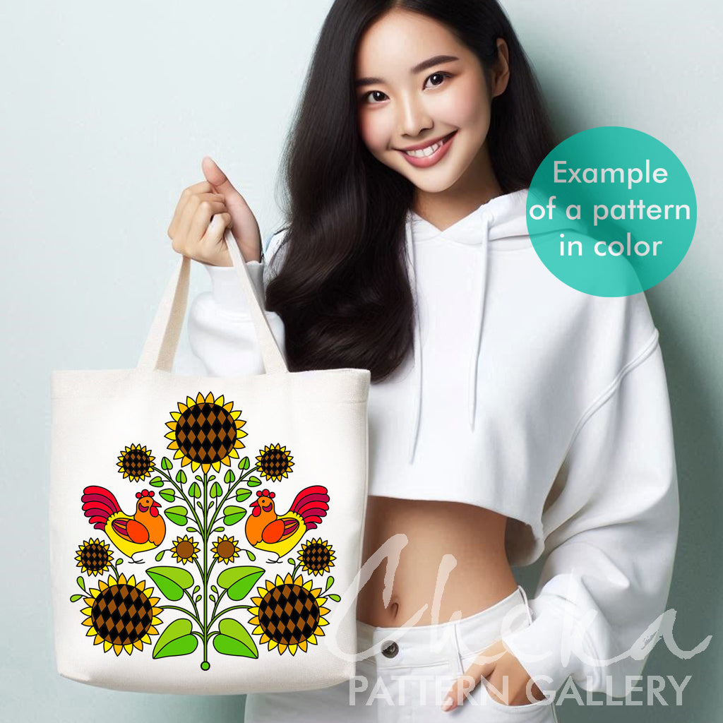 Sunflower Embroidery bundle, set of 4 floral hand embroidery patterns. Embroidery patterns with sunflowers. Digital embroidery bundle