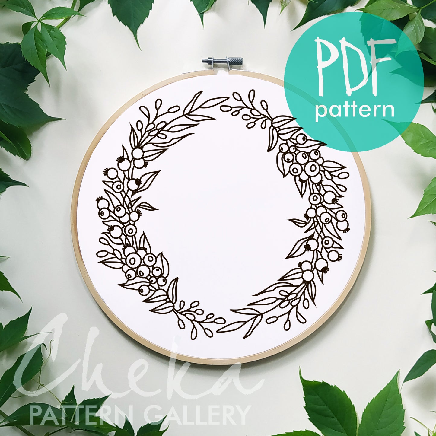 berry wreath, Floral Wreath Embroidery bundle, set of 8 floral hand embroidery patterns. Embroidery patterns with floral wreath designs,Pattern Collection