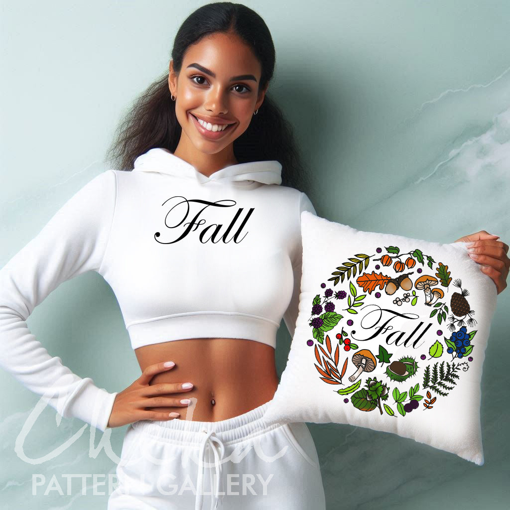 fall home decor, Autumn botanical embroidery, floral pattern for hand embroidery. An embroidery calendar. Autumn embroidery pattern. Simple embroidery pattern