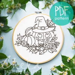 Big pumpkin Hand Embroidery Pattern, Spooky Pumpkin Pattern, Halloween Pattern, Autumn Crafts, Hand Embroidery PDF, Halloween crafts, fall decor Big pumpkin Hand Embroidery Pattern, Spooky Pumpkin Pattern, Halloween Pattern, Autumn Crafts, Hand Embroidery PDF, Halloween crafts, fall decor