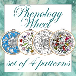 Calendar Embroidery bundle, Phenology Wheel, Set of 4 hand embroidery patterns. PDF Embroidery calendar 2025. Small embroidery collection Calendar Embroidery bundle, Phenology Wheel, Set of 4 hand embroidery patterns. PDF Embroidery calendar 2025. Small embroidery collection