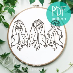 Ghost Embroidery Pattern, Idk Idc IDGAF Ghosts Hand Embroidery Patterns, Spooky Embroidery Pumpkin Patterns, Halloween Embroidery Pattern Ghost Embroidery Pattern, Idk Idc IDGAF Ghosts Hand Embroidery Patterns, Spooky Embroidery Pumpkin Patterns, Halloween Embroidery Pattern